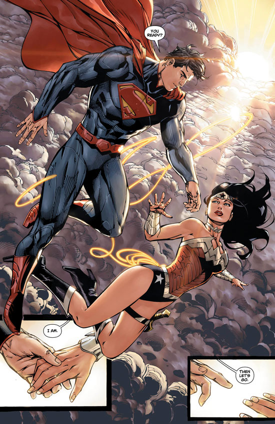 Wonder Woman and Superman
