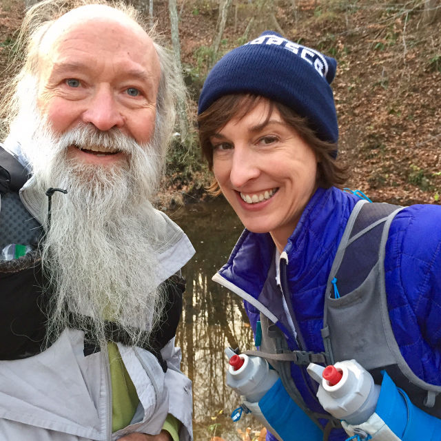 Stephanie Fonda and ^z in Prince William Forest Park - 2016-12-03 - click for higher resolution version