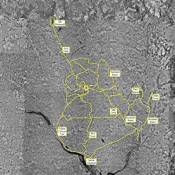 ^z running routes, aerial photo - click for larger image